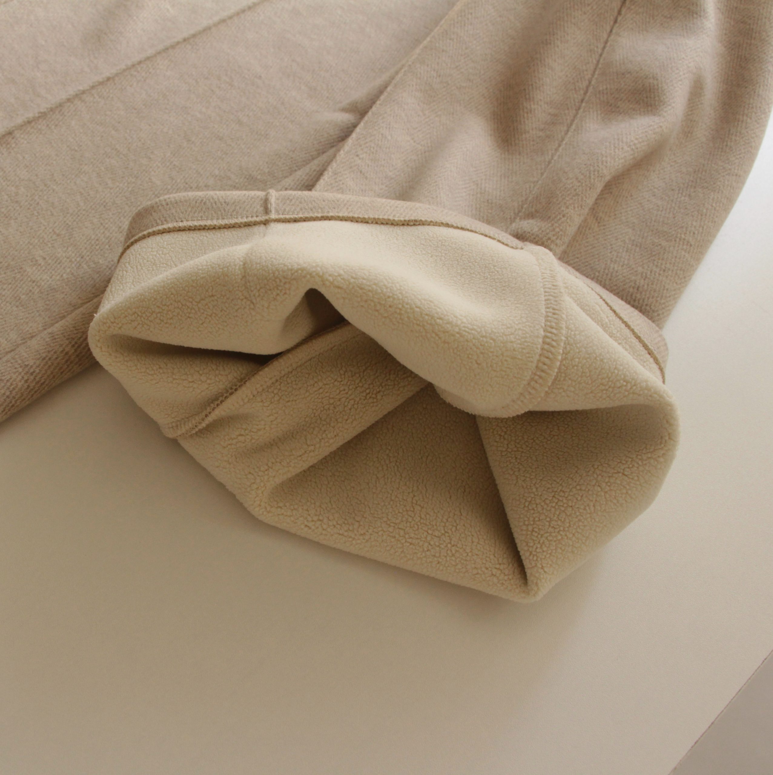 6-5 人字纹羊毛阔腿裤