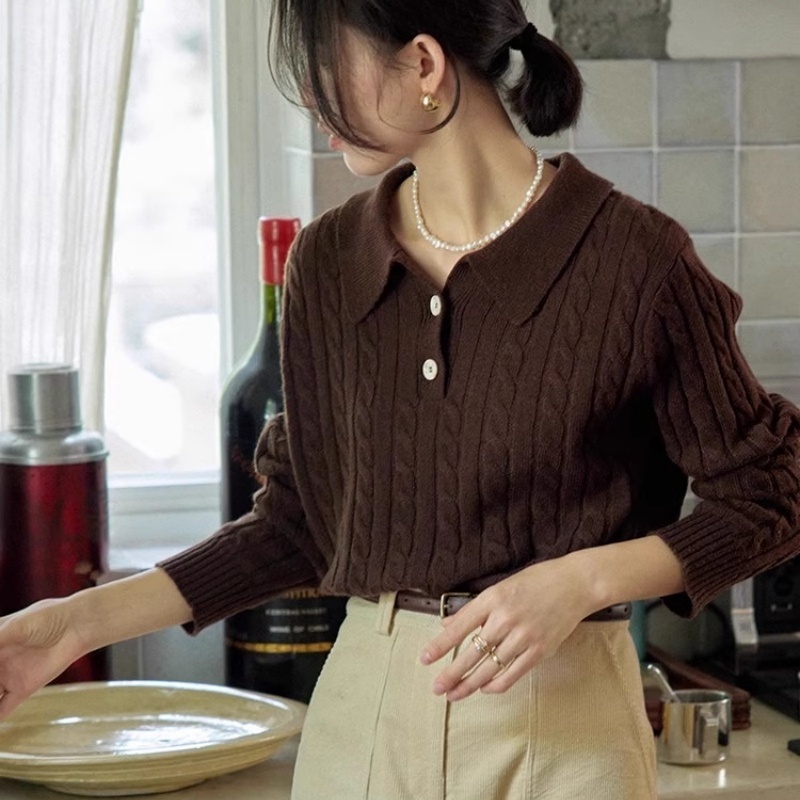 Momotiabin半高领纯色百搭羊毛衫 (12) Momotiabin半高领纯色百搭羊毛衫