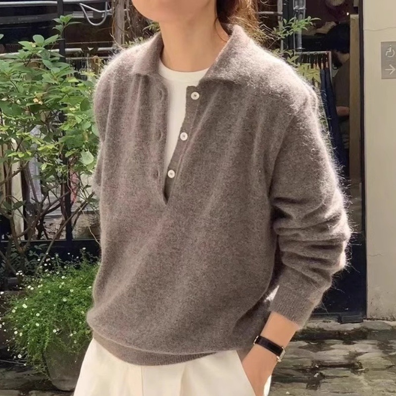 Momotiabin半高领纯色百搭羊毛衫 (8) Momotiabin半高领纯色百搭羊毛衫