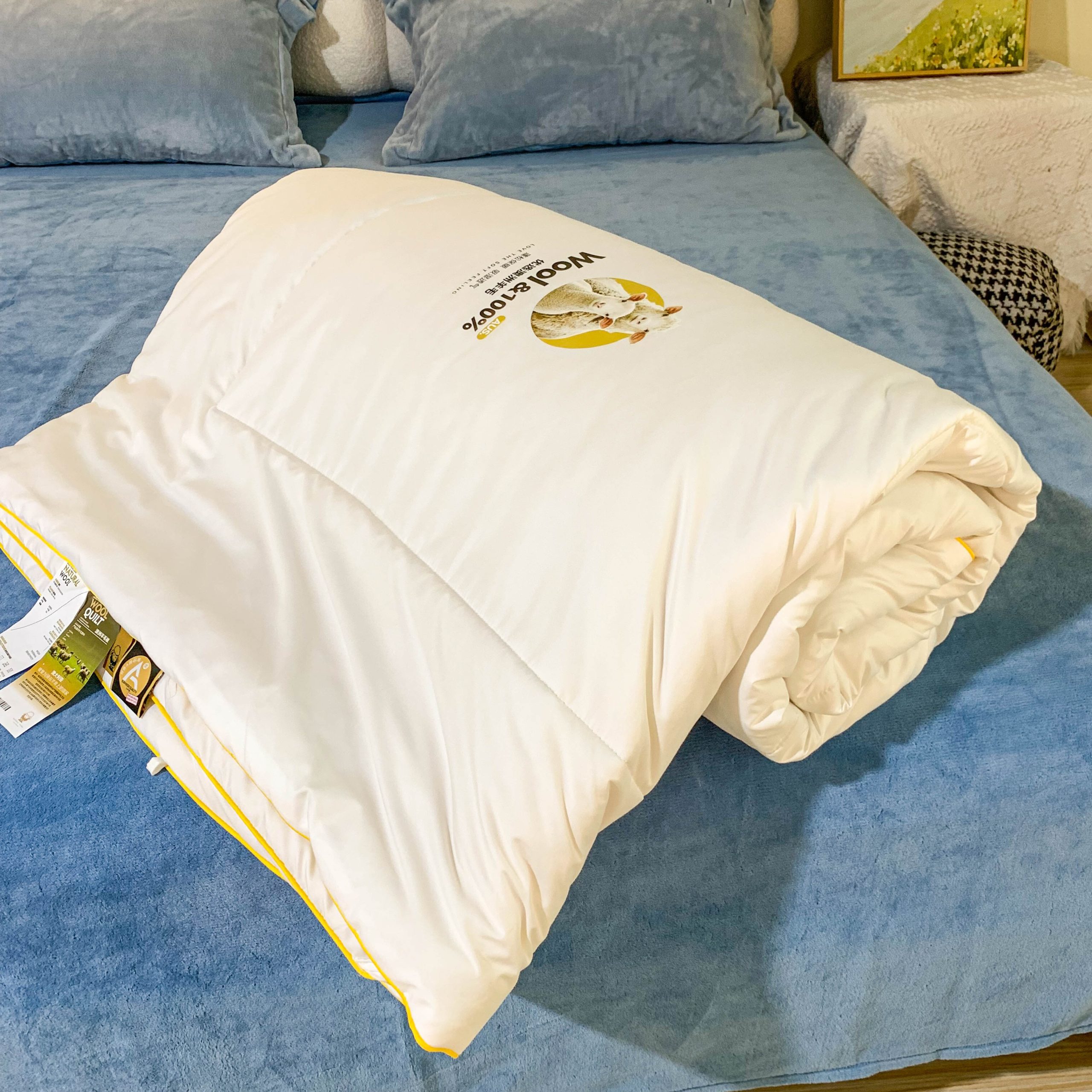 加倍生活A类防跑毛澳洲羊毛被 (8) 加倍生活A类防跑毛澳洲羊毛被