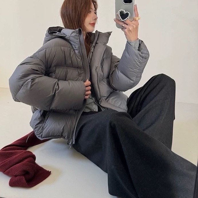 肯豆短款泡芙羽绒服 (3) 肯豆短款泡芙羽绒服