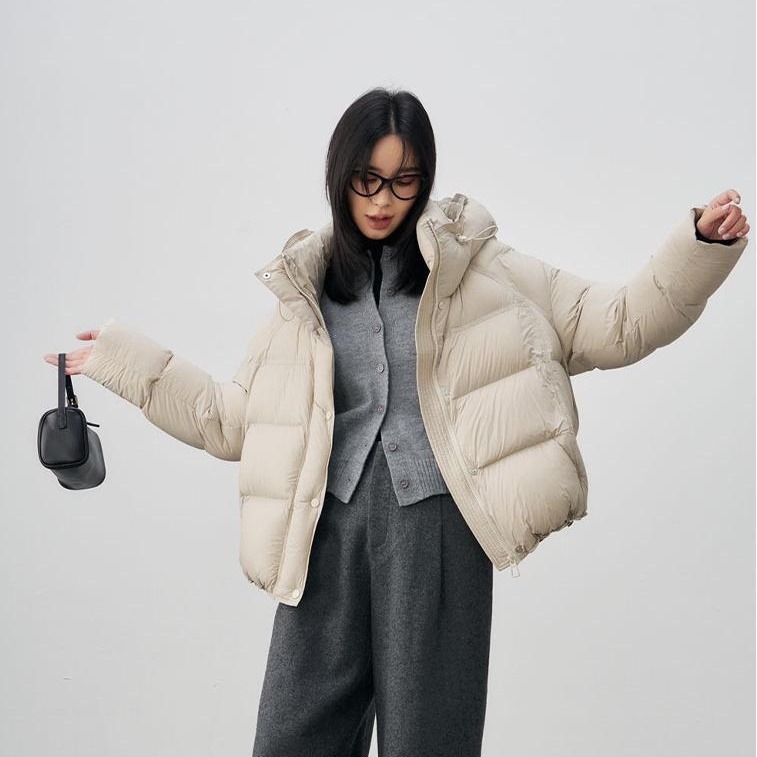 肯豆短款泡芙羽绒服 (4) 肯豆短款泡芙羽绒服
