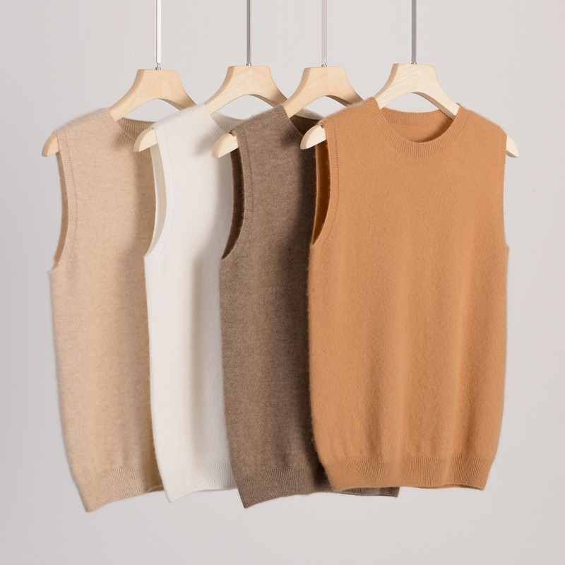 冬季保暖单品 100%羊毛背心